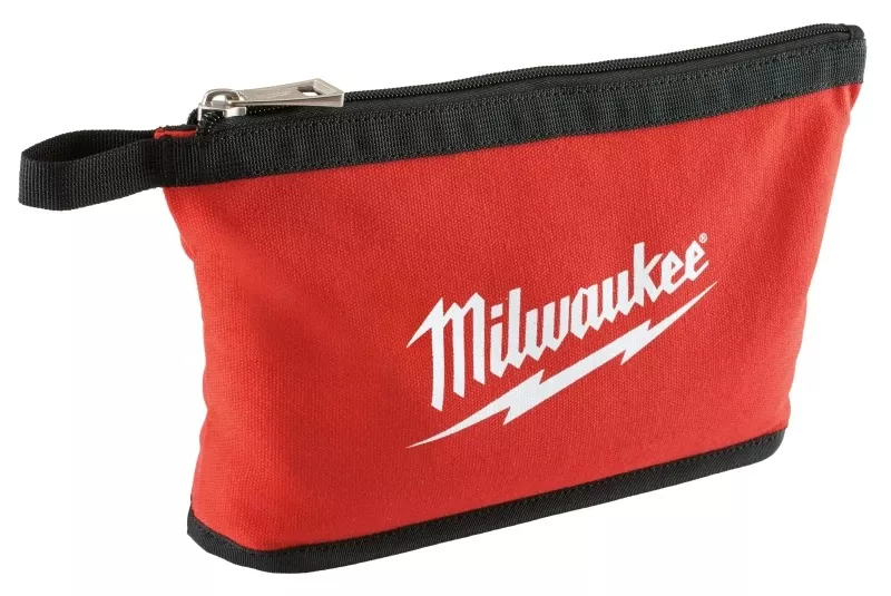 0-25-in-w-x-8-in-h-red-canvas-tool-pouch-with-zippered-top 0.25 In. W X 8 In. H Red Canvas Tool Pouch With Zippered Top