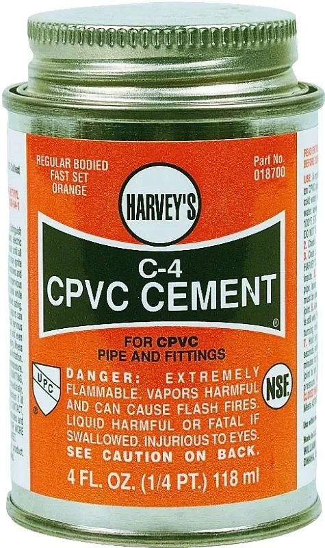 018700-24-25-pint-orange-c-4-regular-bodied-cpvc-cement 018700-24 .25 Pint Orange C-4 Regular Bodied CPVC Cement