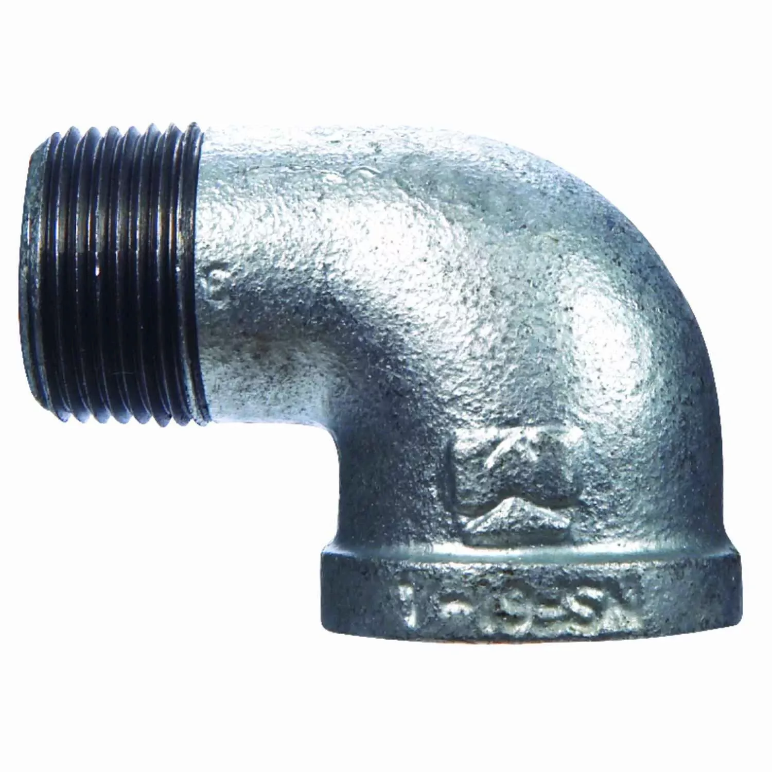 1-1-2-in-90-degree-street-galvanized-elbow-malleable-iron-model-510-307bg 1-1/2 In. 90 Degree Street Galvanized Elbow, Malleable Iron, Model 510-307bg
