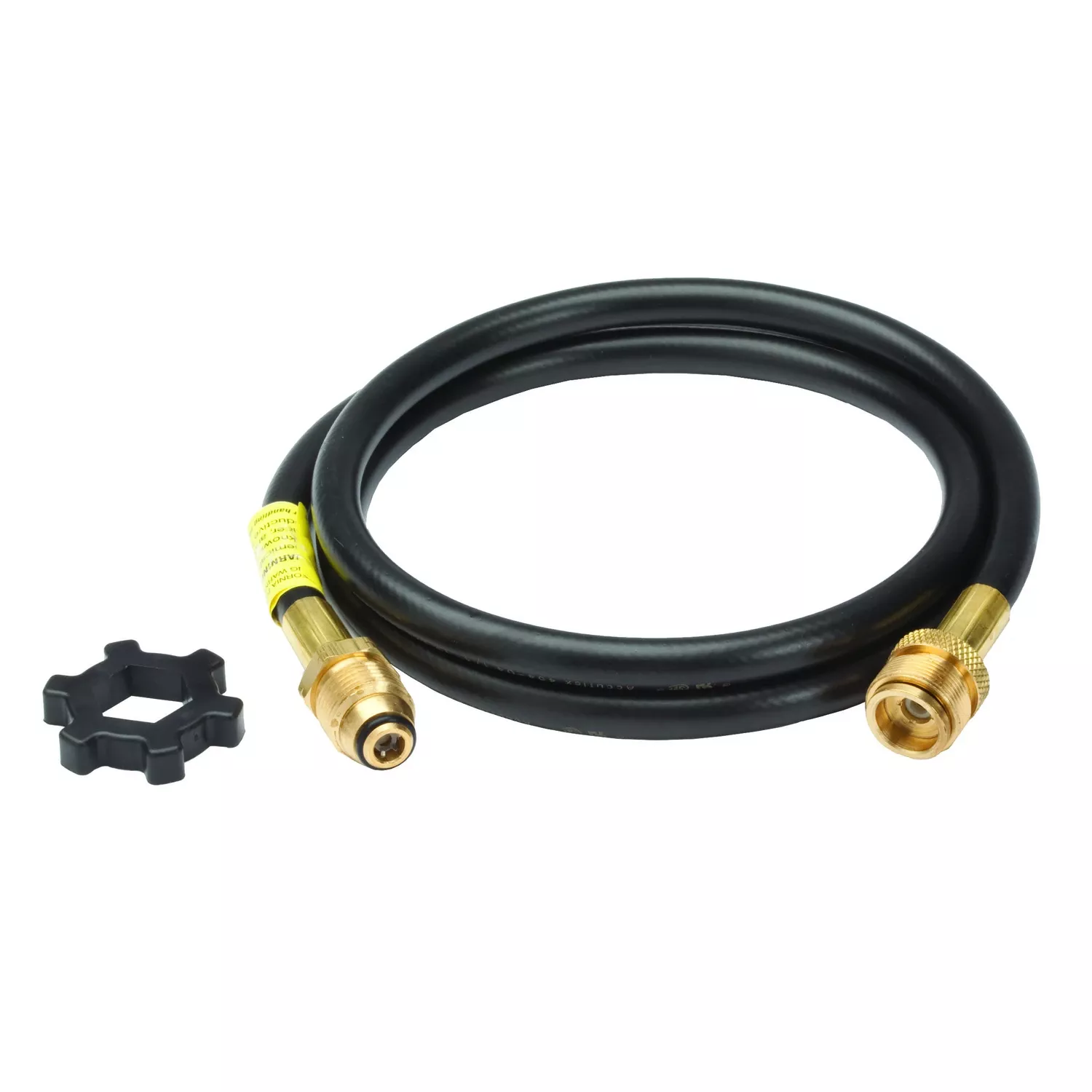 1-in-dia-x-10-ft-l-brass-plastic-hose-assembly-propane-tanks 1 In. Dia X 10 Ft L Brass/plastic Hose Assembly For Propane Tanks