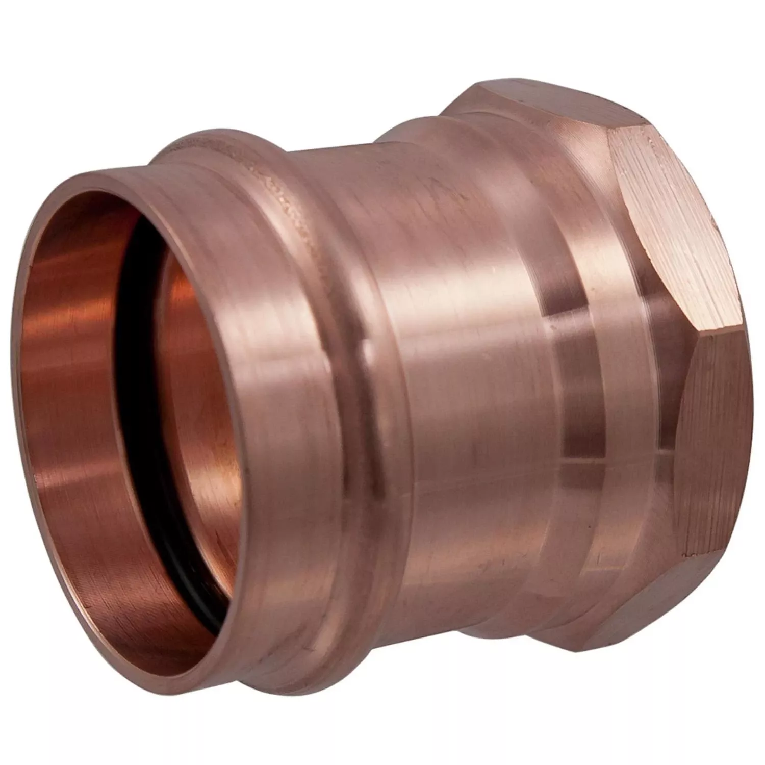 1-in-press-by-female-copper-pipe-adapter 1 In. Press by Female Copper Pipe Adapter