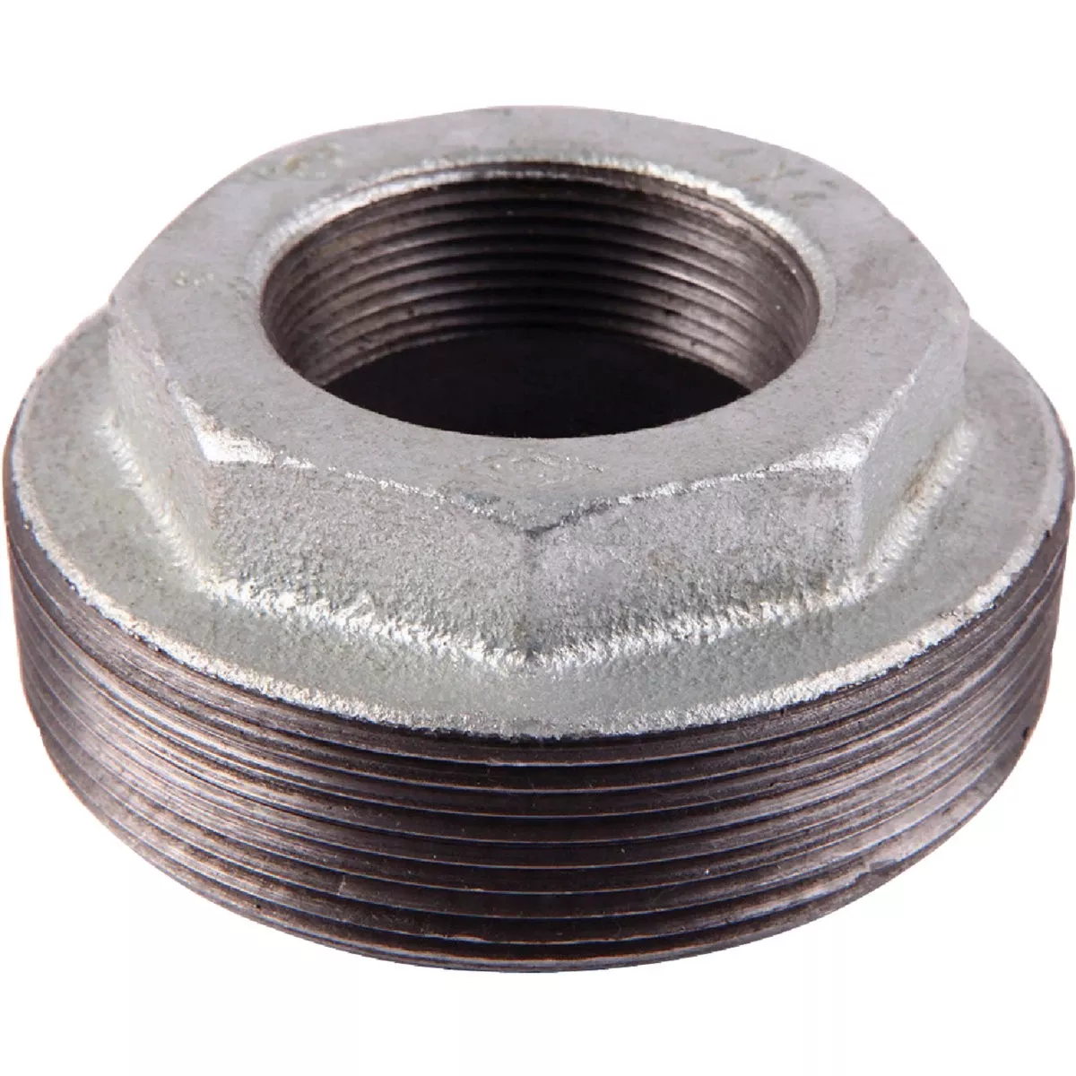 1-in-x-1-4-in-hex-galvanized-malleable-iron-bushing 1 In. X 1/4 In. Hex Galvanized Malleable Iron Bushing