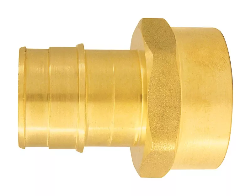 1-in-x-1-in-brass-expansion-pex-female-adapter-epxfa1 1 In. X 1 In. Brass Expansion Pex A Female Adapter Epxfa1