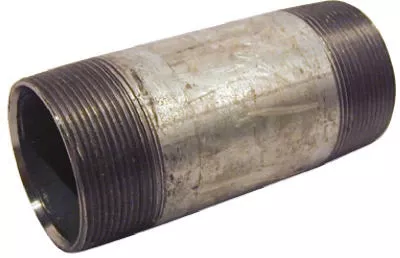 1-in-x-2-in-welded-steel-galvanized-pipe-nipple-plumbing 1 In. X 2 In. Welded Steel Galvanized Pipe Nipple For Plumbing