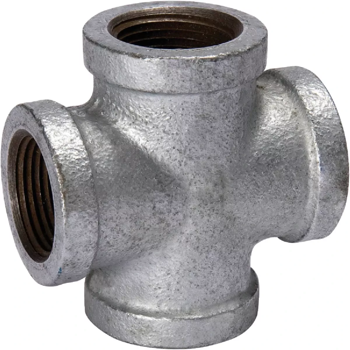 1-inch-malleable-iron-galvanized-pipe-cross-fitting 1 Inch Malleable Iron Galvanized Pipe Cross Fitting