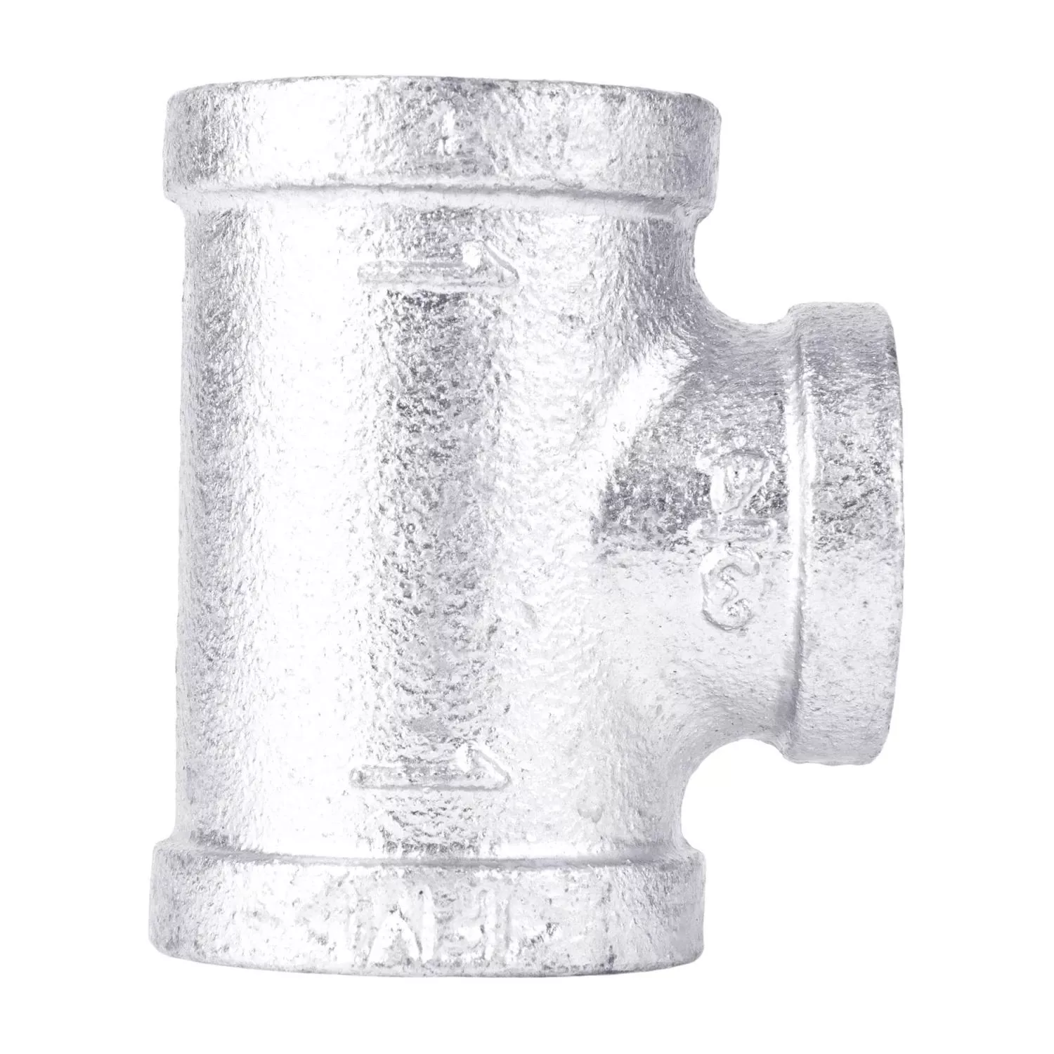 1-x-1-x-3-4-in-galvanized-pipe-reducing-tee 1 x 1 x 3/4 In. Galvanized Pipe Reducing Tee