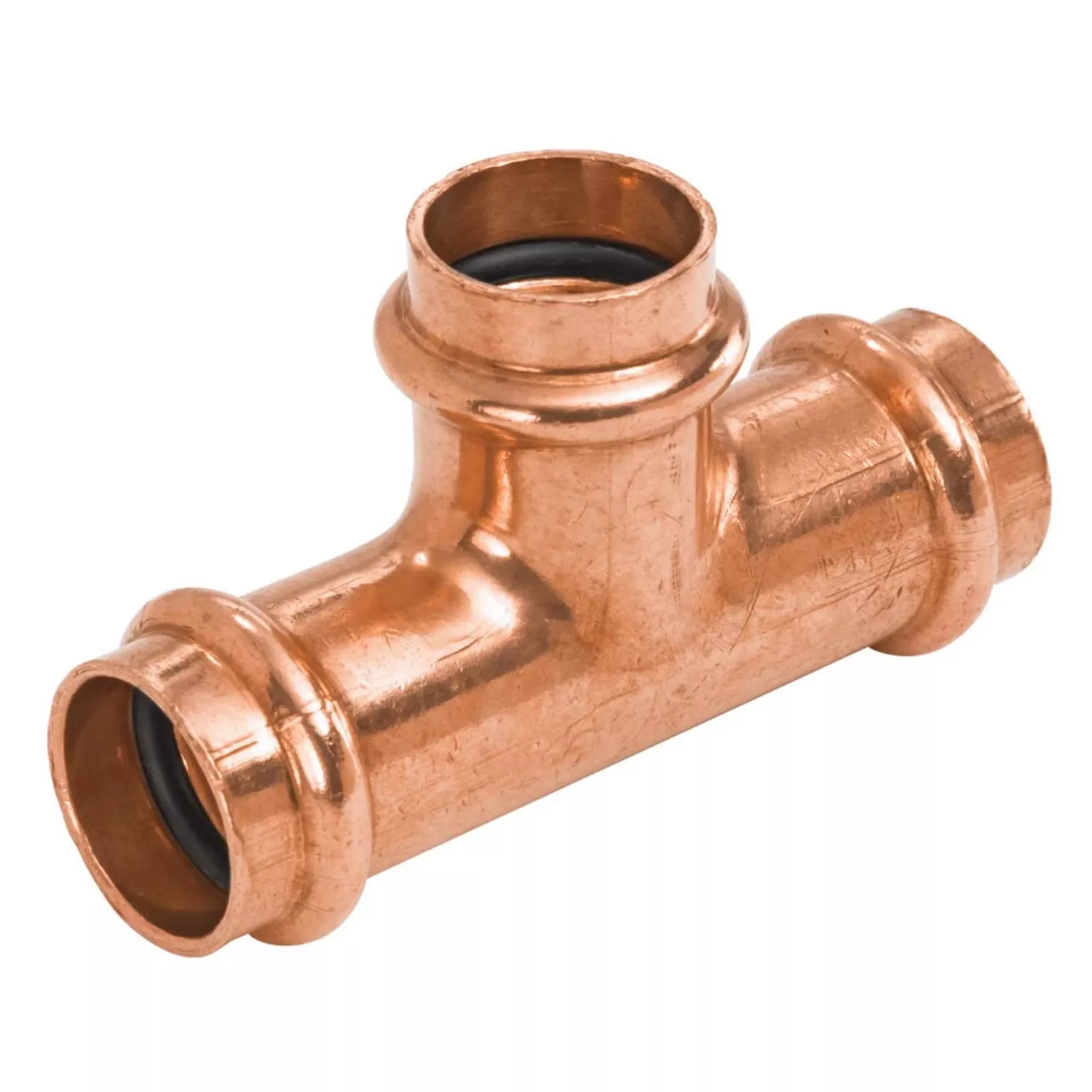 1-x-3-4-x-3-4-in-press-copper-pipe-tee 1 x 3/4 x 3/4 In. Press Copper Pipe Tee