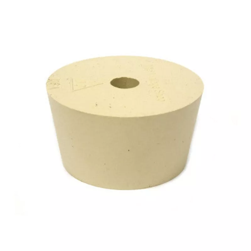 #10 Rubber Stopper (Drilled)