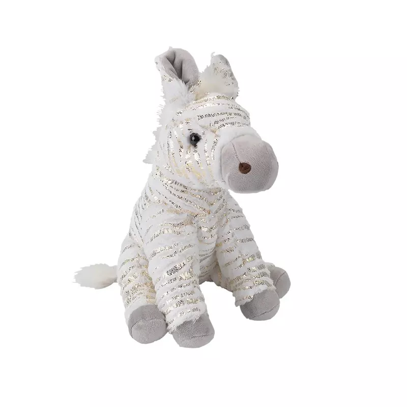 12-foilkins-zebra-stuffed-animal 12" Foilkins Zebra Stuffed Animal