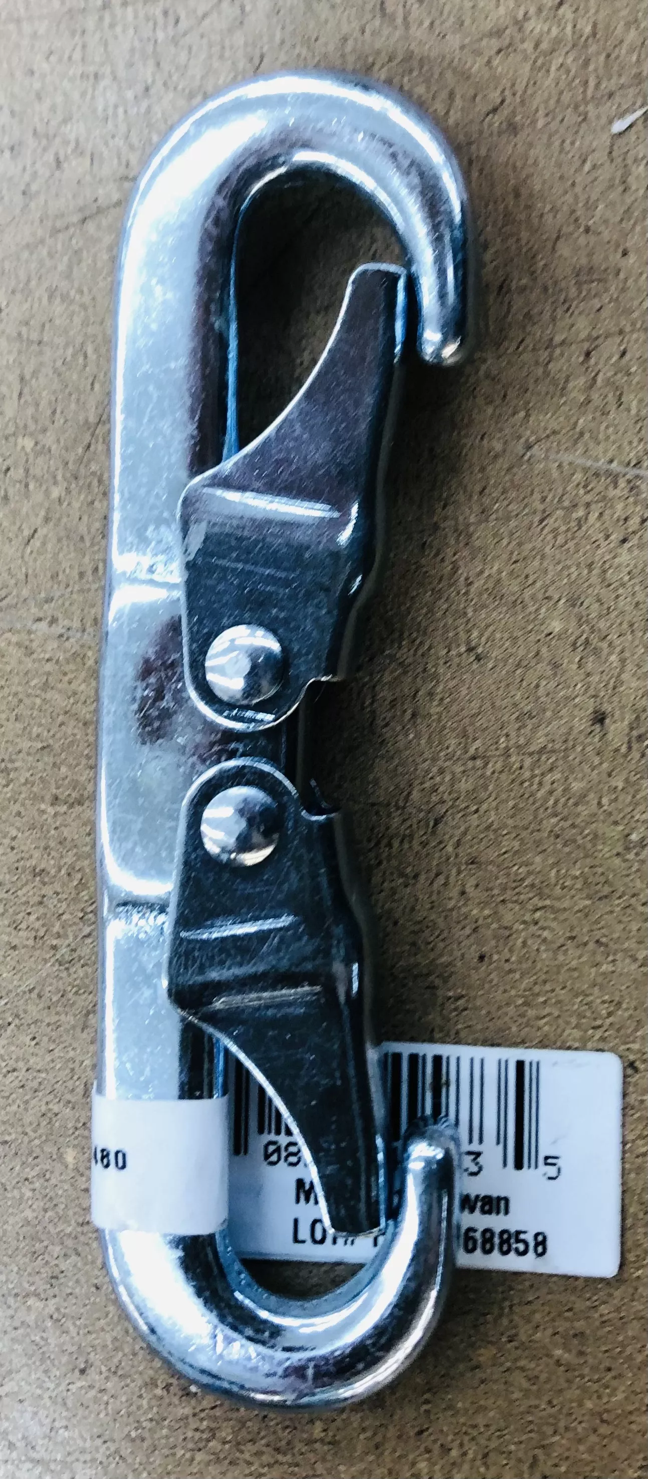 **3-7/8" double ended cap snap