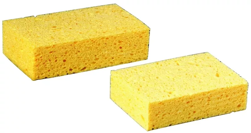 3M 7456-T Commercial Sponge, 7-1/2 in L, 4-3/8 in W, 2.06 in Thick, Ce