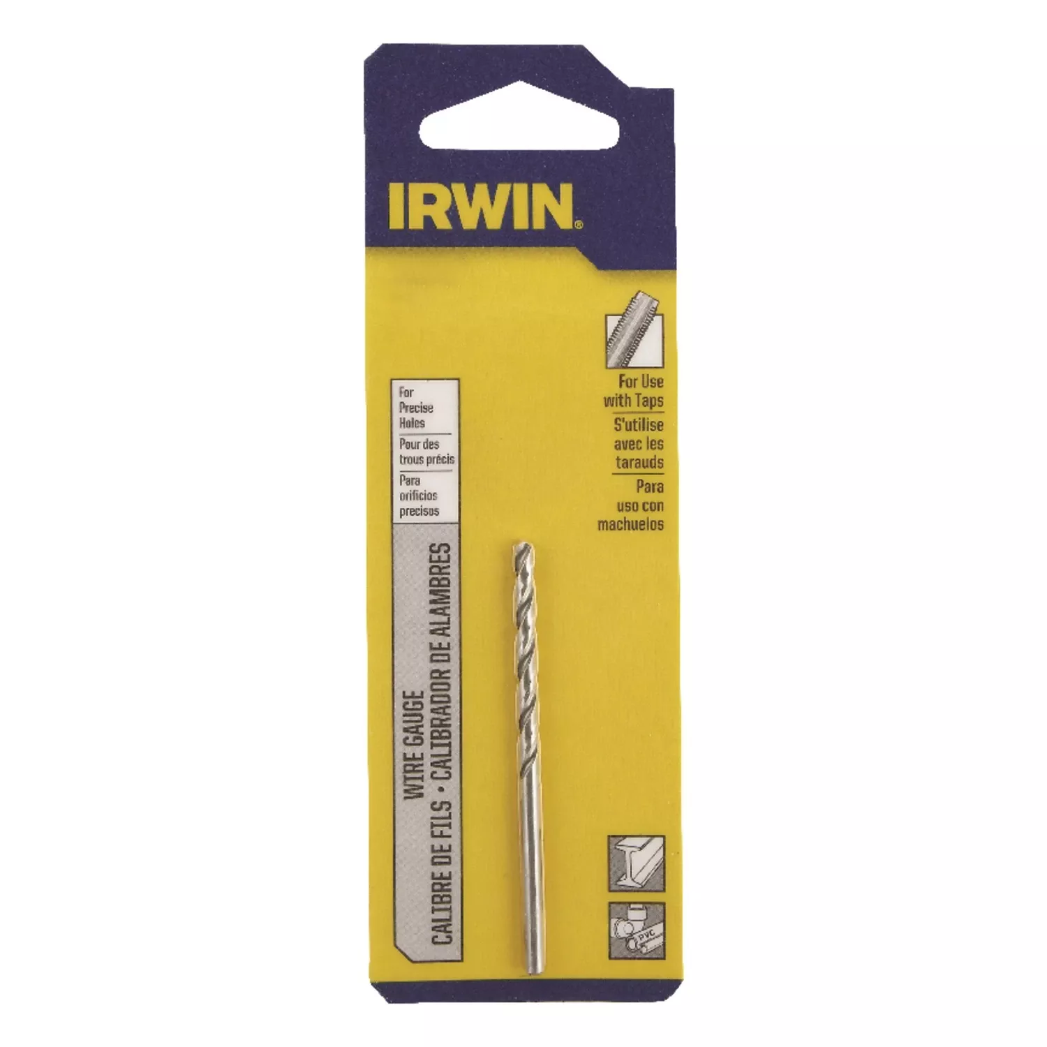 60-bright-high-speed-steel-wire-gauge-drill-bit-1-5-8-in-length #60 Bright High Speed Steel Wire Gauge Drill Bit 1-5/8 In. Length