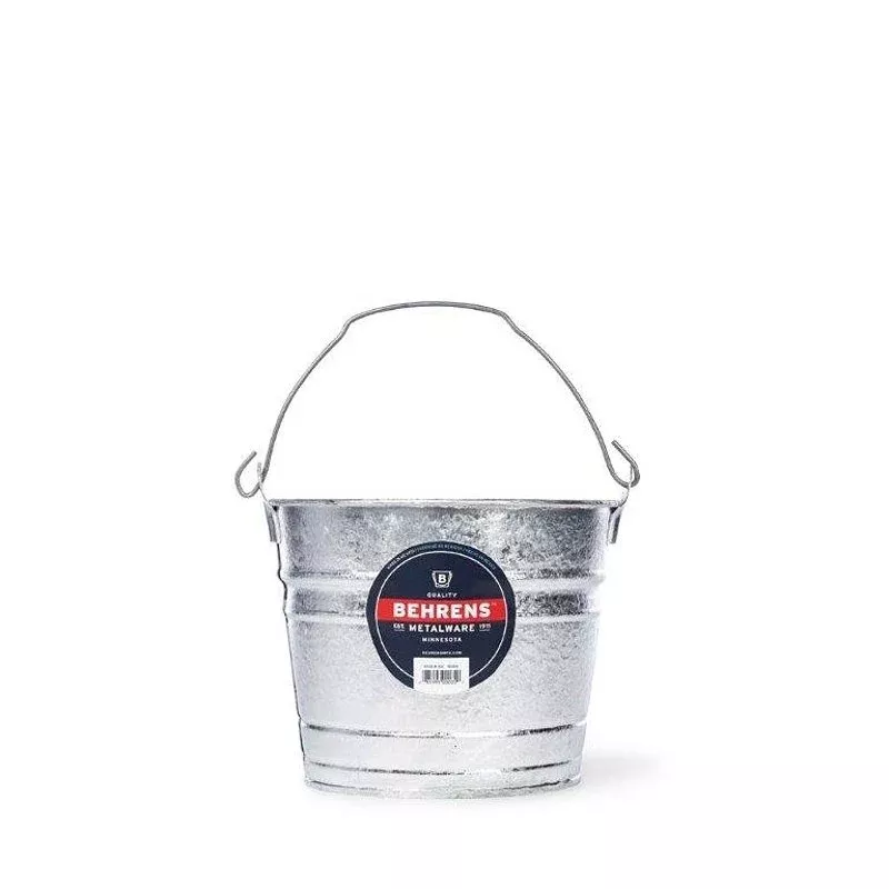 Behrens 1205 Pail, 5 qt, Steel