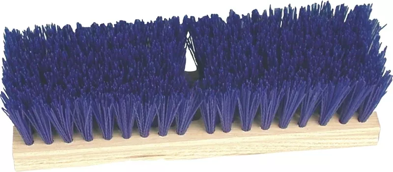 birdwell-2009-12-deck-scrub-threaded-2-in-l-trim-polypropylene-bris Birdwell 2009-12 Deck Scrub, Threaded, 2 in L Trim, Polypropylene Bris