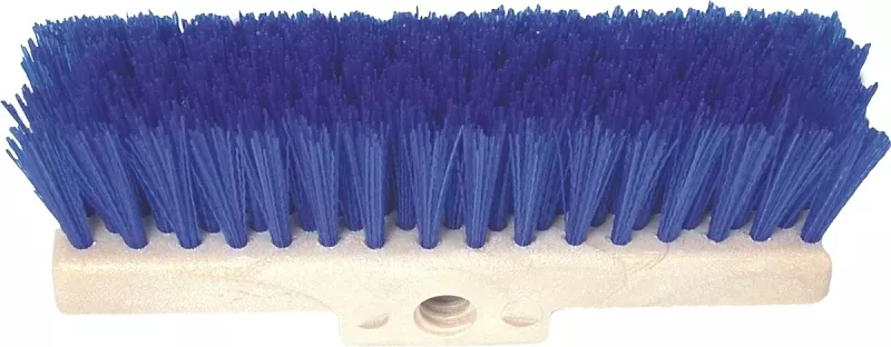 Birdwell 904-6 Deck Scrub, Threaded, 2 in L Trim, Polypropylene Bristl