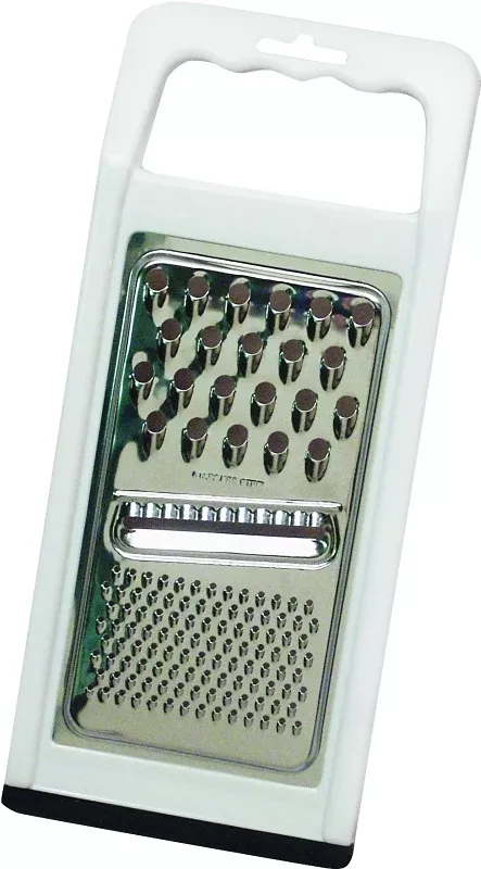 chef-craft-21005-grater-5-in-oaw-11-in-oah-plastic-stainless-steel Chef Craft 21005 Grater, 5 in OAW, 11 in OAH, Plastic/Stainless Steel,