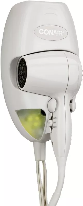Conair 134R Hair Dryer, Specifications: 1600 W Wattage, 6 ft Cord Leng