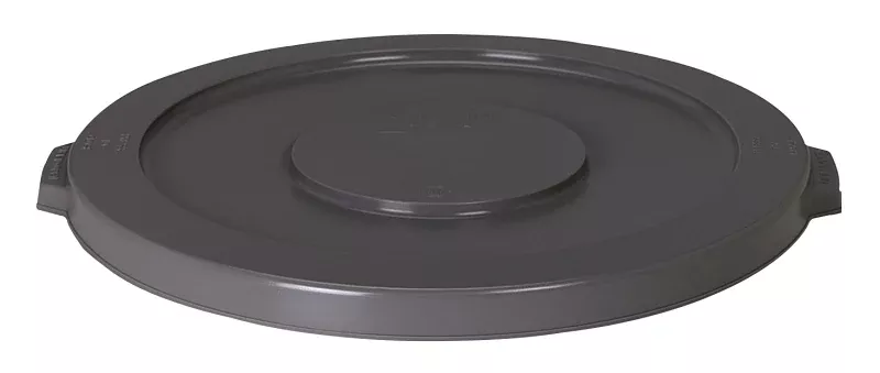 Continental Commercial Huskee 1002GY Receptacle Lid, 10 gal, Plastic,