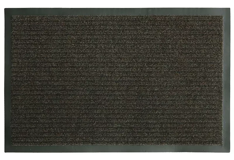 Fanmats 27392 Ribbed Utility Mat, 28 in L, 18 in W, Polypropylene Rug,