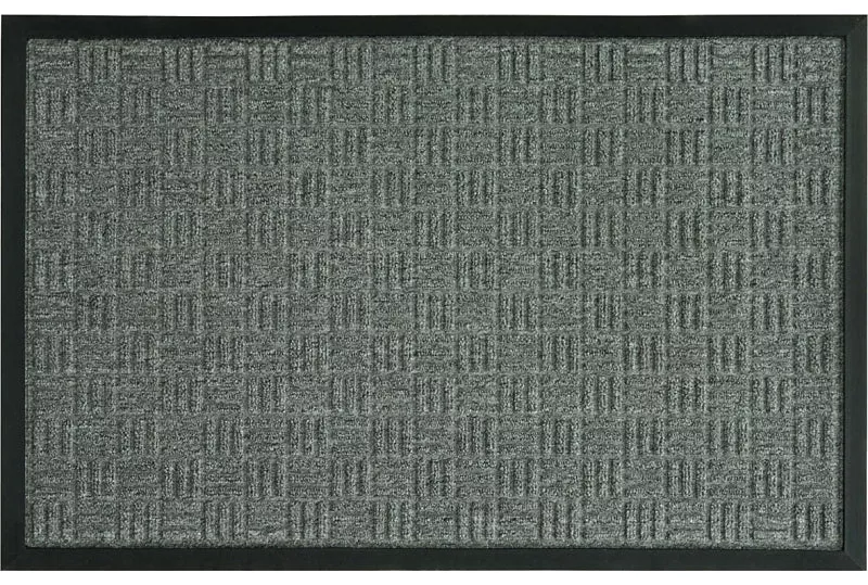 Fanmats 58775 Floor Mat, 30 in L, 18 in W, Parquet Pattern, Olefin Sur