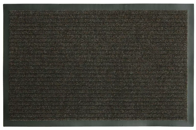 Fanmats 58805 Boot/Shoe Scraper Mat, 30 in L, 18 in W, Parquet Pattern
