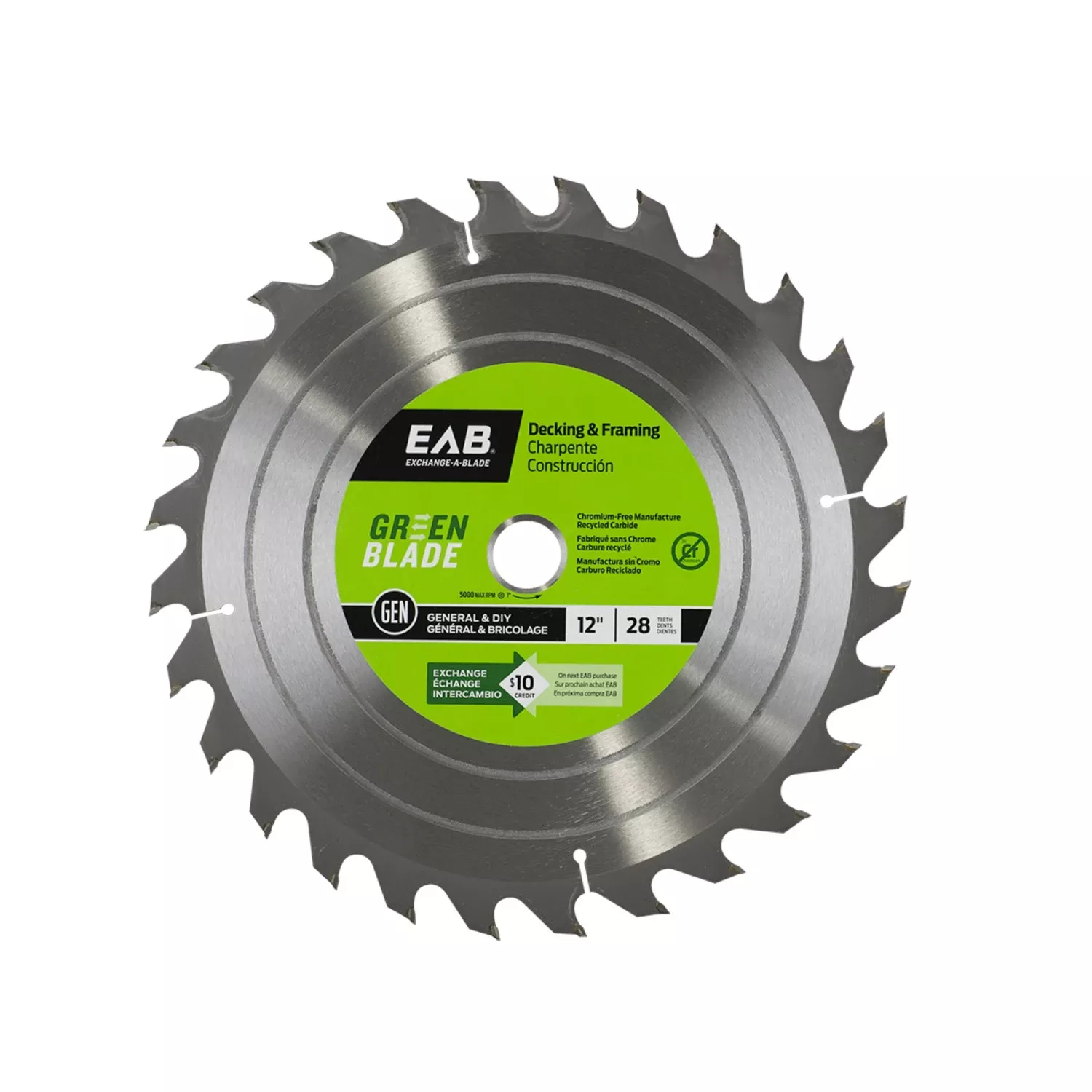 **FRM SAW BLADE 28T 12"**