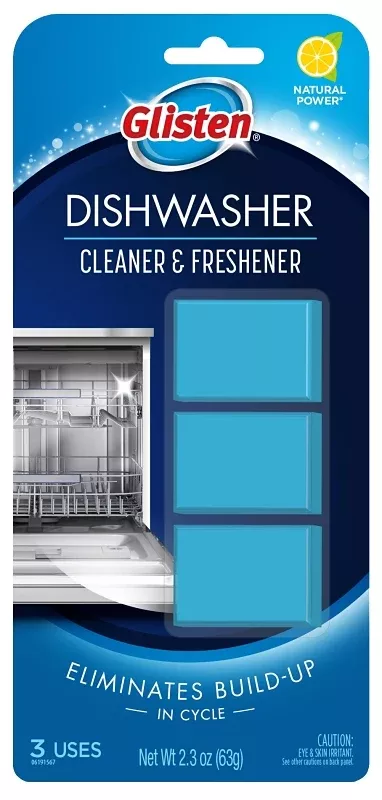 glisten-dt0312t-dishwasher-cleaner-freshener-3-solid-lemon-blu Glisten DT0312T Dishwasher Cleaner and Freshener, 3, Solid, Lemon, Blu