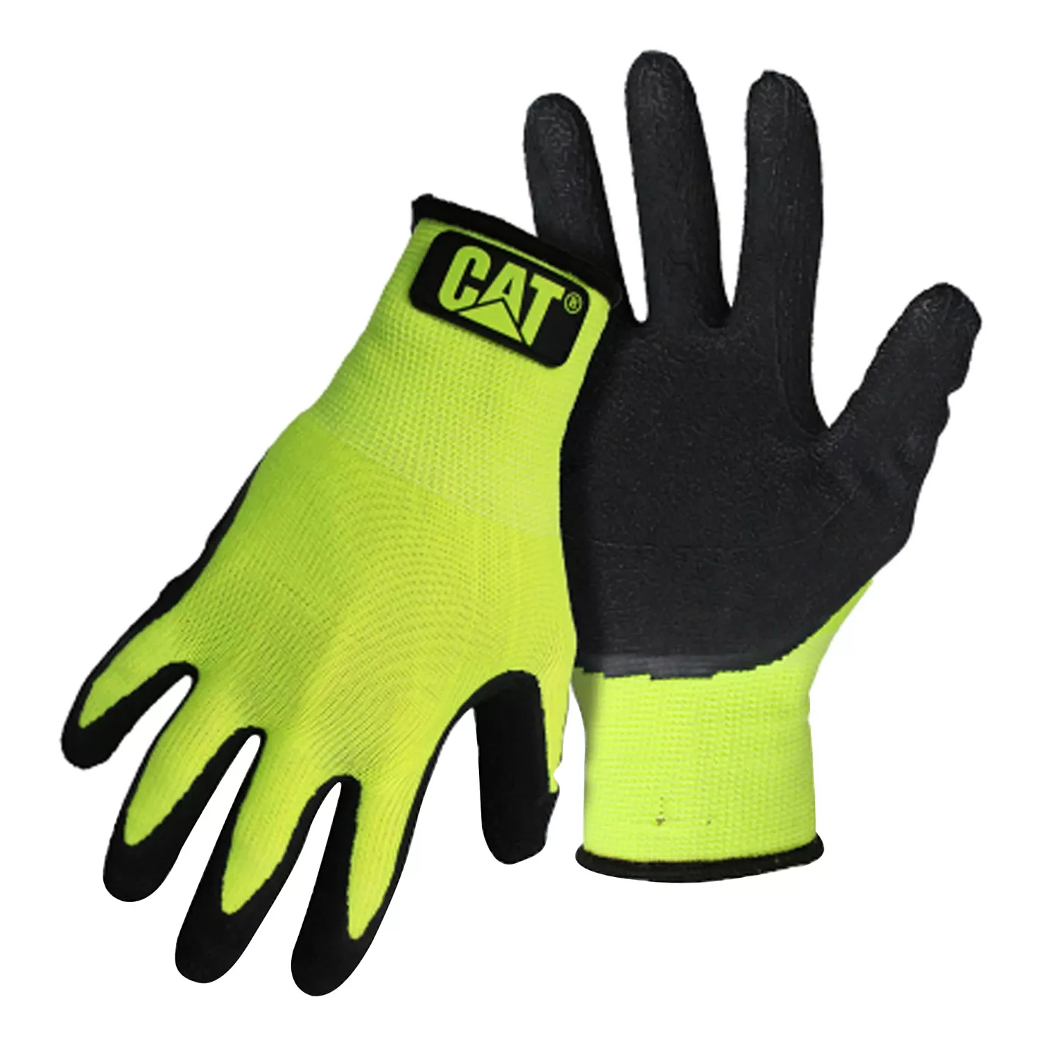 gloves-latex-palm-hivis-grn-xl ***GLOVES LATEX PALM HIVIS GRN XL