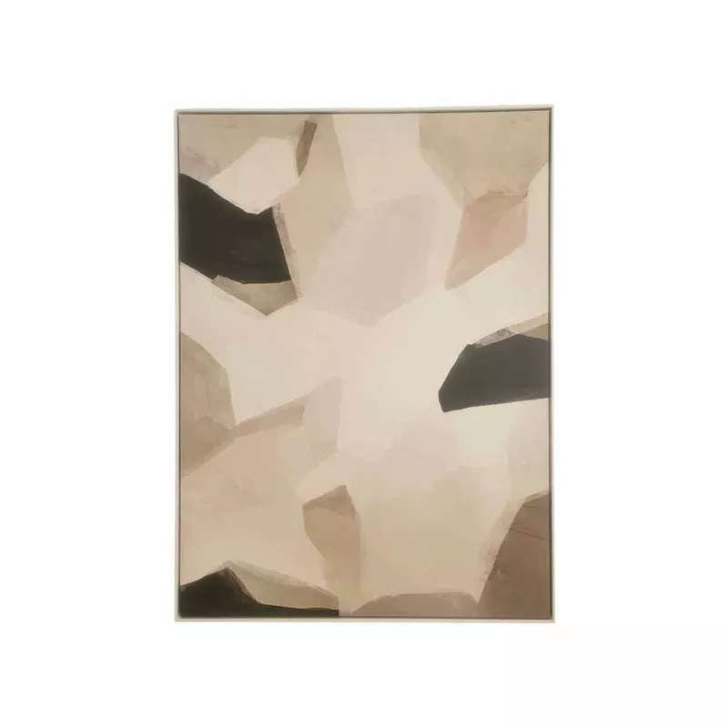 'Golden Hour' Abstract Canvas Print by Melanie Severin in Frame