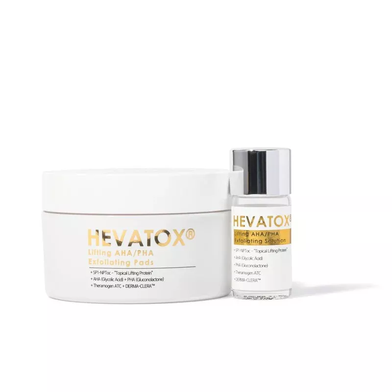 Hevatox PHA/AHA Exfoliating & Firming Pads