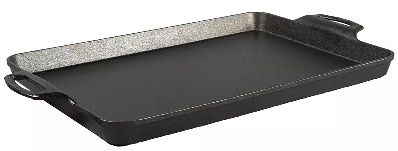 lodge-bw15bp-baking-pan-19-06-in-oal-iron-black Lodge BW15BP Baking Pan, 19.06 in OAL, Iron, Black