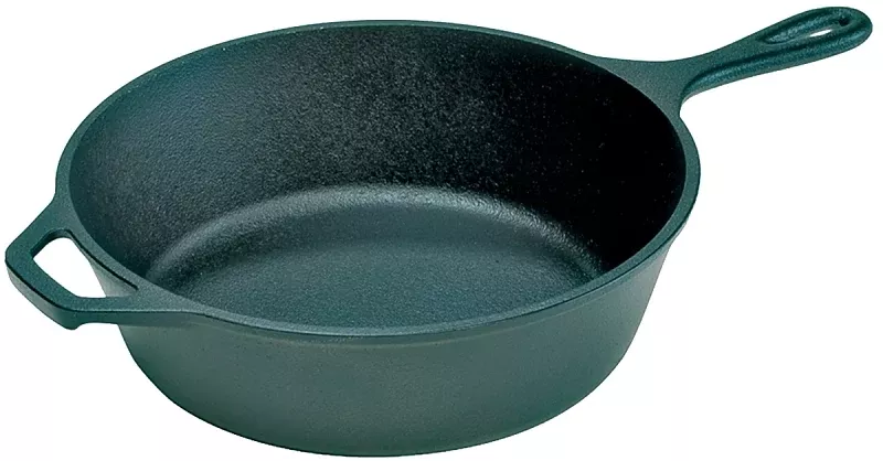 lodge-l8dsk3-deep-skillet-10-1-4-in-dia-cast-iron-black Lodge L8DSK3 Deep Skillet, 10-1/4 in Dia, Cast Iron, Black