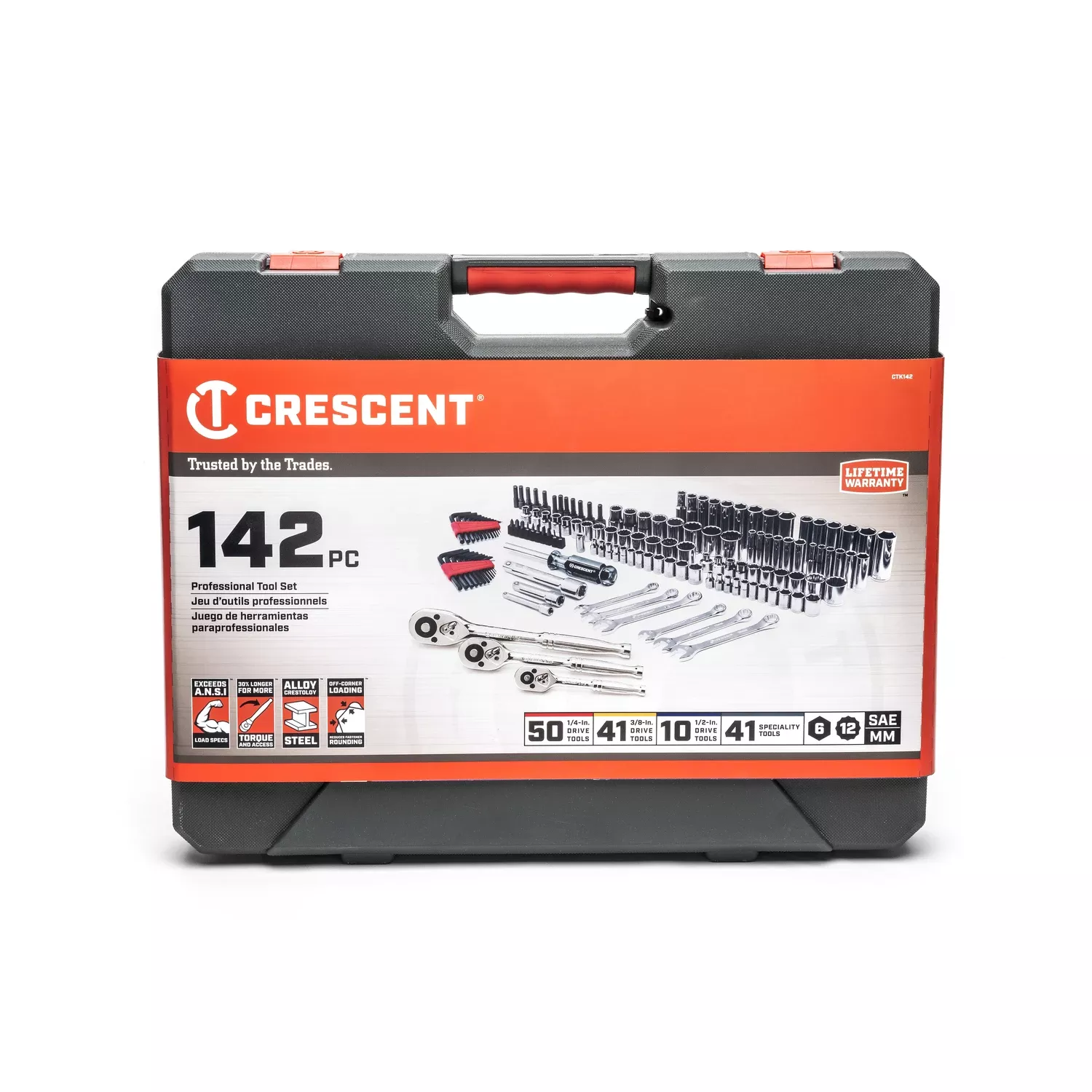 **MECHANIC TOOL SET 142PC**