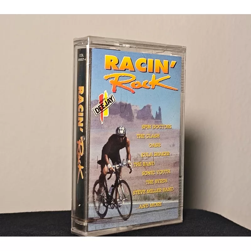 racin-rock-sonic-youth-clash-oasis-kula-shaker-manic-street-preachers-many-other "Racin' rock" - Sonic Youth, The Clash, Oasis, Kula Shaker, Manic Street Preachers and many others (original 1997 press, SEALED)