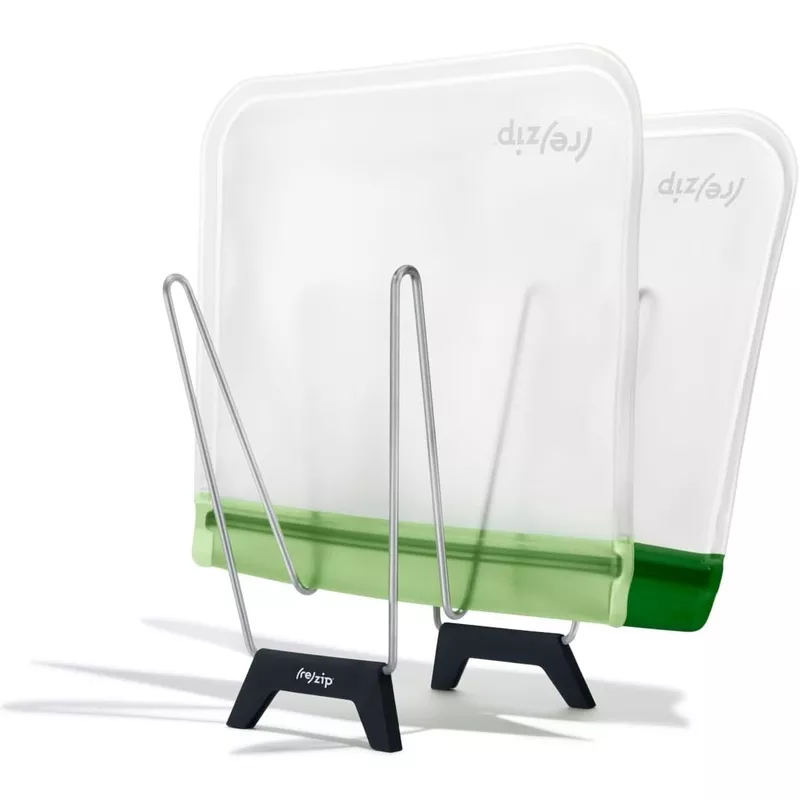 (re) zip Reusable Bag Drying Rack and Organizer
