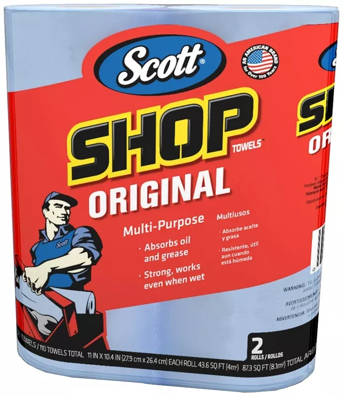 scott-75040-shop-towel-paper-blue Scott 75040 Shop Towel, Paper, Blue