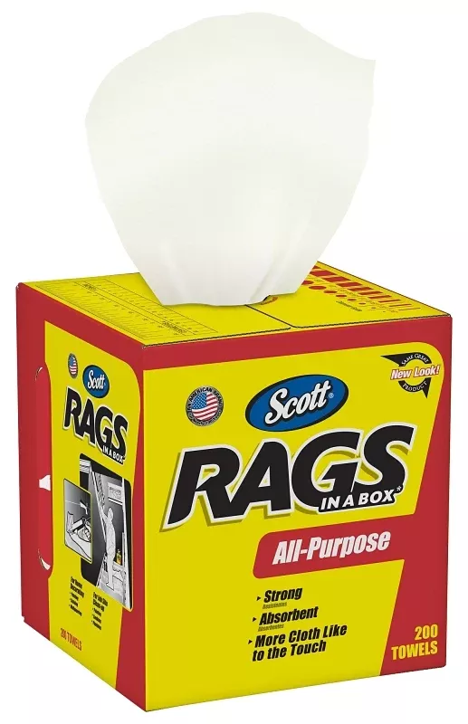 scott-75260-painter-s-rag-10-x-12-in-cellulose-fiber-white Scott 75260 Painter's Rag, 10 x 12 in, Cellulose Fiber, White