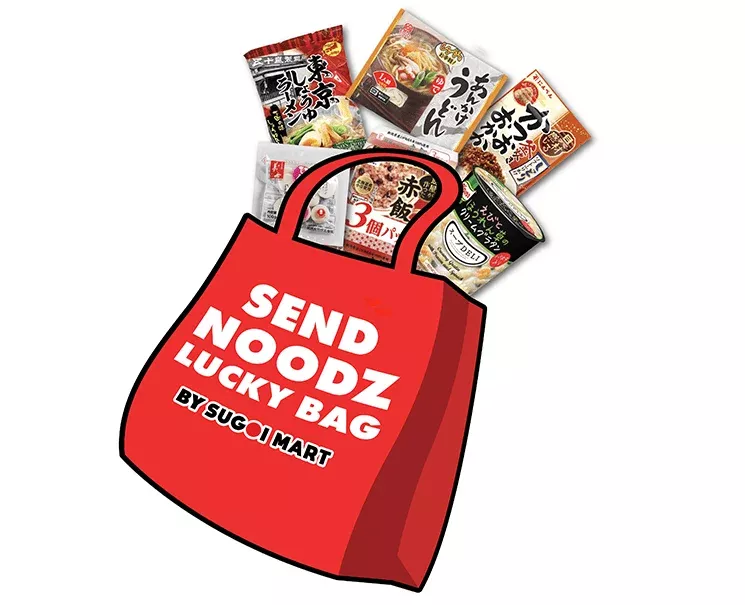 Send Noodz Lucky Bag by Sugoi Mart