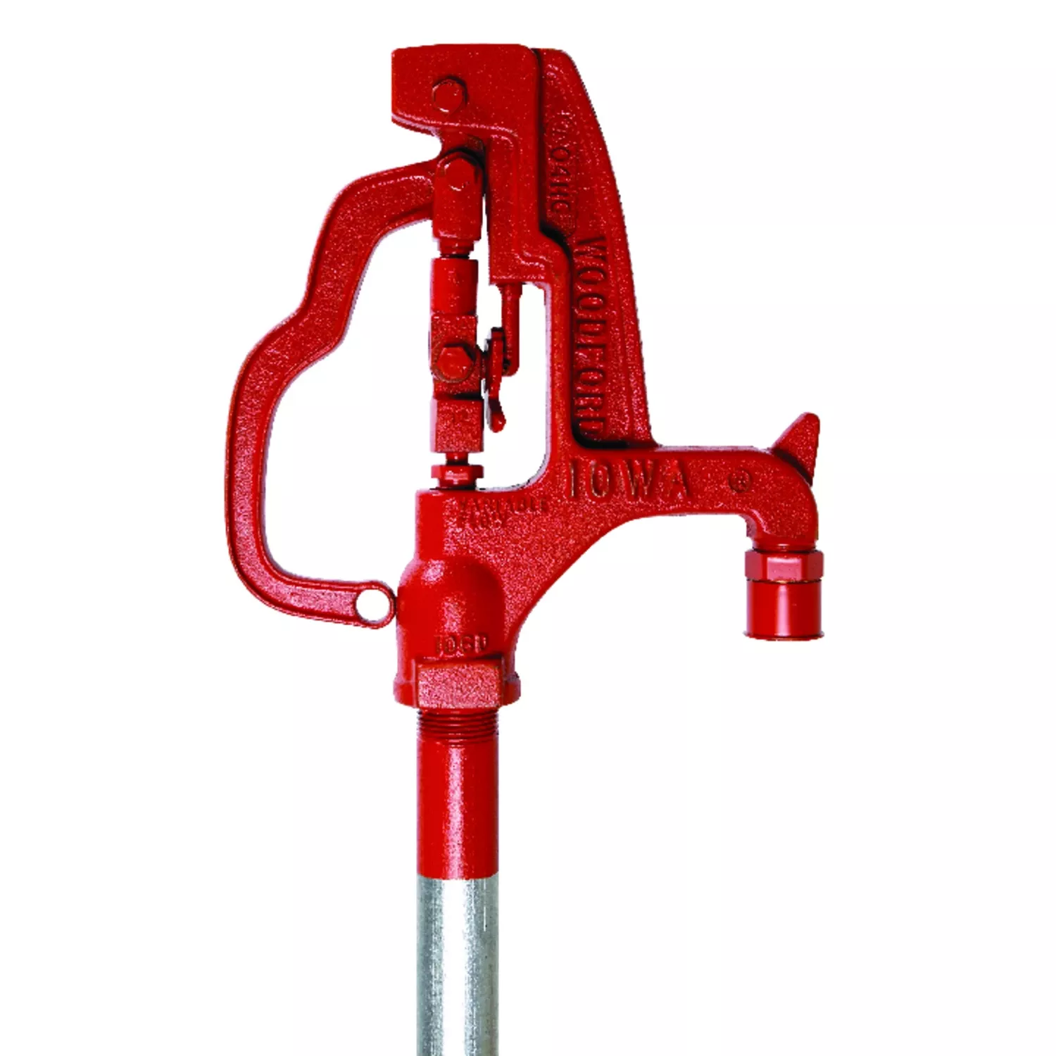 Y34 1 In. Npt X 3/4 In. Mpt X 5 Ft. Galvanized Pipe Freezeless Yard Hydrant