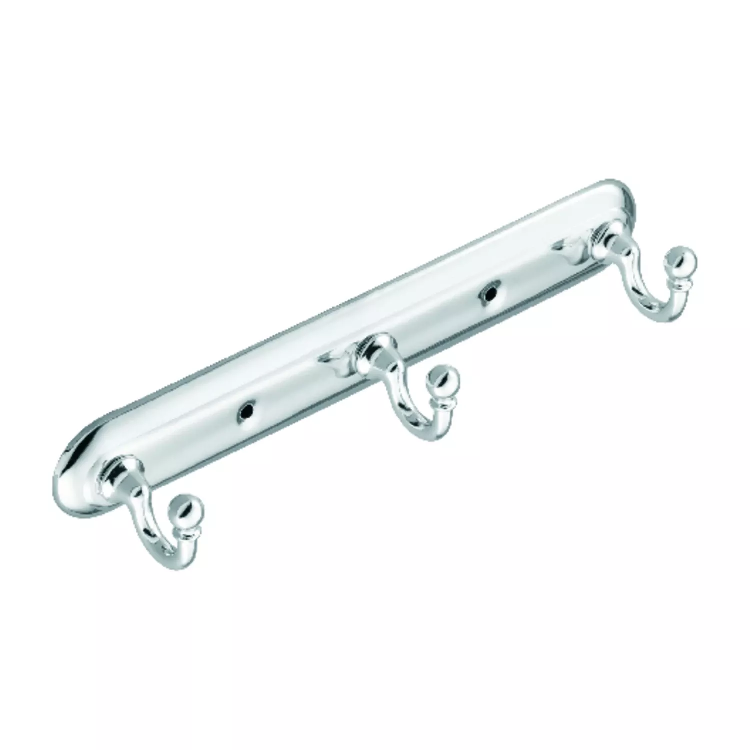 Yorkshire Chrome 3-hook Rack 10 In. L Zinc Model 7603ch