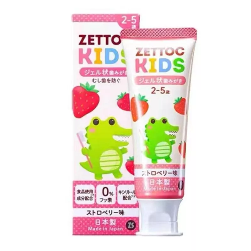zettoc-kids-kids-toothpaste-strawberry-70g Zettoc Kids Kids Toothpaste Strawberry 70g