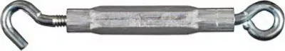 zinc-hook-eye-turnbuckle-5-16-x-9-inches-130-lb-load-capacity Zinc Hook & Eye Turnbuckle, 5/16 X 9 Inches, 130 Lb Load Capacity