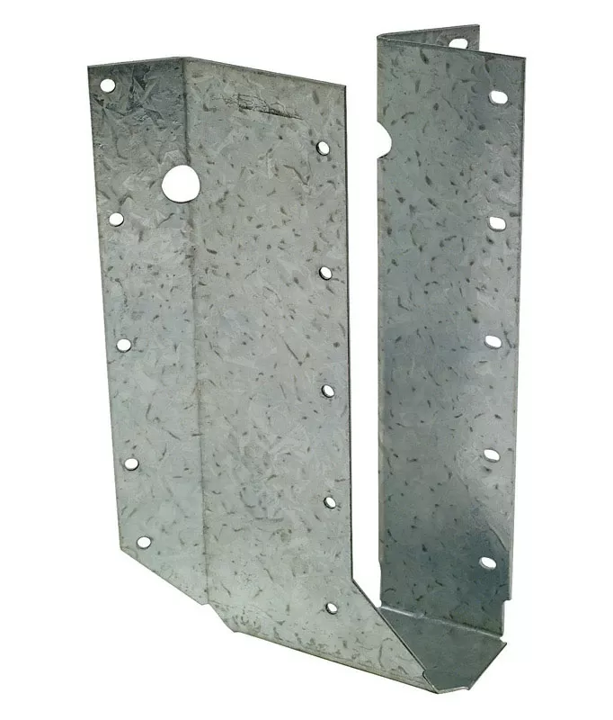zmax-2-x-10-right-skewed-joist-hanger-16-gauge-steel Zmax 2 X 10 Right Skewed Joist Hanger 16 Gauge Steel