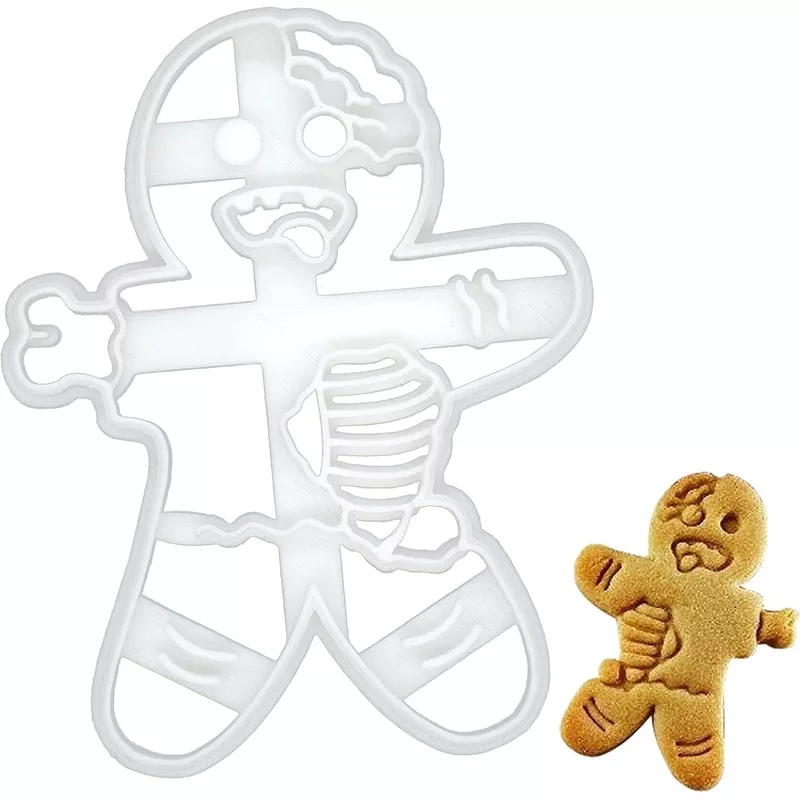 zombie-gingerbread-man-cookie-cutter-1-piece-bakerlogy Zombie Gingerbread Man cookie cutter, 1 piece - Bakerlogy