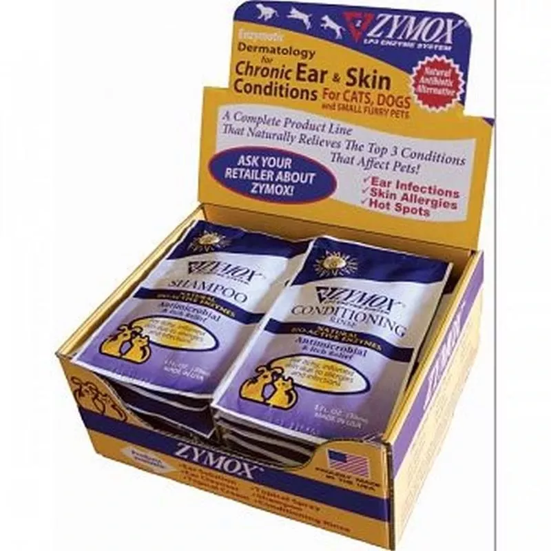 zymox-pop-shampoo-rinse-foil-pack Zymox Pop Shampoo & Rinse Foil Pack